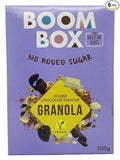 BOOM BOX High Protein Chocolate Oat Granola - 300g Energizing and Indulgent Breakfast (300G Muesli - double chocolate)