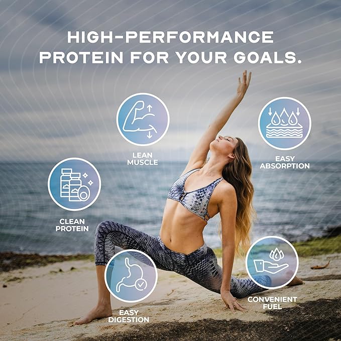 Muscle Feast 100% Grass Fed Whey Protein Powder All Natural Hormone Free Paure Raised Whey Protein Powder for Women &amp Men- Whey Concentrate Isolate &amp Hydrolyzed Protein Powder Blend- Unflavo