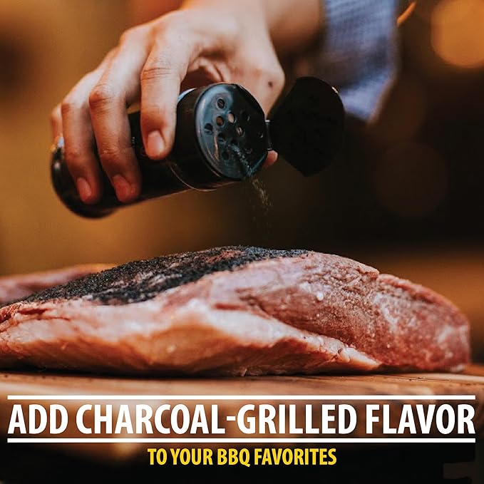 FOGO The Rub Charcoal Seasoning for Meat Perfect for Grilling and Smoking BBQ 5.5 Ounce Shaker Bottle 4 Pack