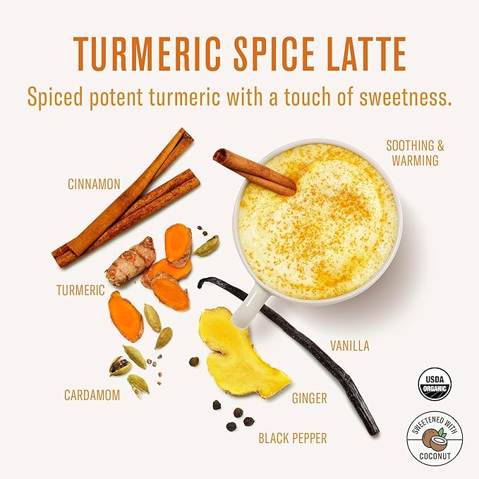 Numi Tea - Organic Turmeric Spice Latte Powder