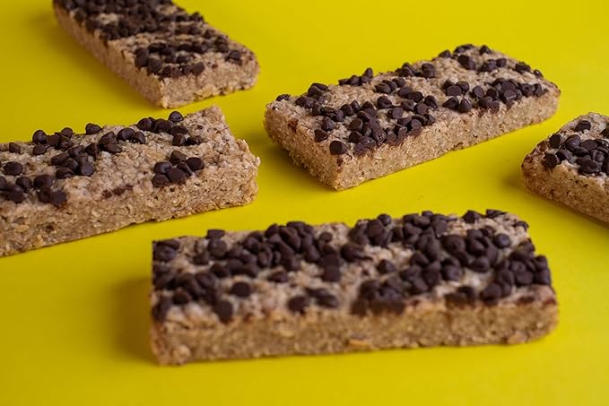 FlapJack Handmade Oat Bar - Premium English Oats (42-47%) | High Fiber Slow-Release Energy | Vegetarian Friendly | Made in Hungary by S.P.I.N. | 15pcs x 100g Chocolate Chip