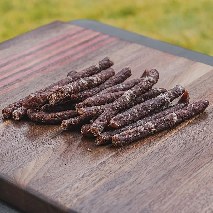 Biltong Depot Crown Drywors - 1lb (16oz) | Air-Dried Beef Snack Sticks | High Protein | Paleo and Keto Friendly | Zero Sugar | Gluten Free | No Nitrates | South African Droewers