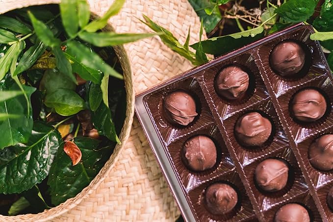Hawaiian Host Founders Collection - Dark Chocolate Macadamia Nuts - 7 Oz Gift Box