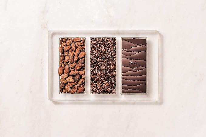 Raaka Chocolate Dairy-Free Pack | Gourmet Bean-to-Bar Dark Chocolate | Organic Kosher Vegan Gluten-Free | Chocolate Lover’s Gift | 1.8oz Bars 3-Pack