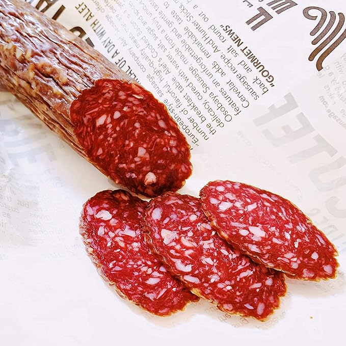 Wagyu Dry Beef Uncured Salami Mild Blend of Spices pack of 2