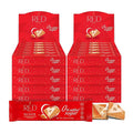 RED Delight®™ Blonde Caramelized White Chocolate 12 Count Box of Grab N Go Travel Size Bars (0.92 Ounces Each) (10 Boxes - Total of 120 Bars)