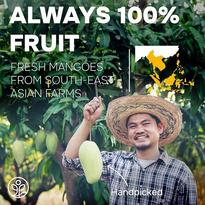 Jungle Powders Freeze Dried Mango Powder 5 Ounce Bag Dehydrated Mango Extract For Baking No Sugar Added Dry Mango Powder Additive Free Mangoes Whole Fruit Dried Mango Juice for Smoothies &amp Flavori