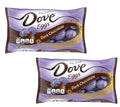 Dove Dark Chocolate Eggs Silky Smooth - Pack of 2 - Rich Chocolate Taste - Smiling Sweets - Delicious Anywhere and Anytime - Perfect for Sharing with Friends and Family