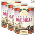 Hamlyns Scottish Steelcut Pinhead Oats 17.6 Ounce Tin (Pack of 3)