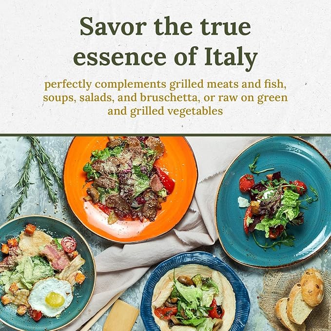 Frantoi Cutrera Primo Cold Extracted Italian Organic Extra Virgin Olive Oil Cold Pressed Polyphenol Rich Olive Oil Authentic Certified DOP Sicilian EVOO Imported From Italy 25.4 fl oz (Pack of 1)