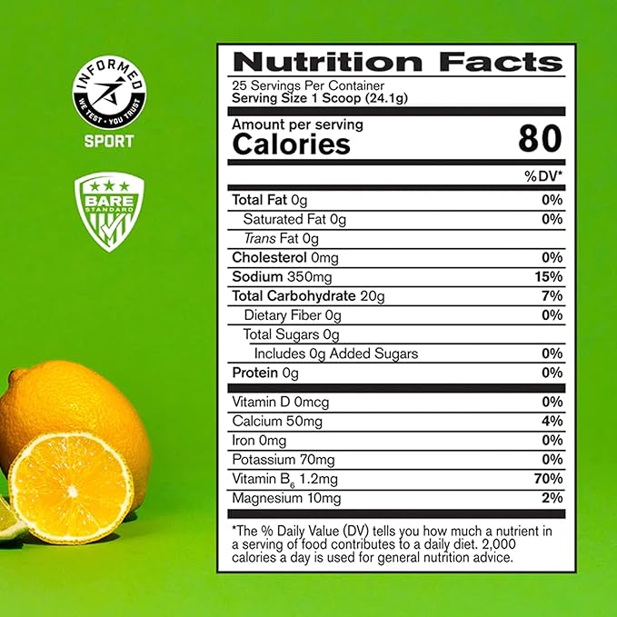 BARE PERFORMANCE NUTRITION BPN Go Bar &amp G.1.M Sport Lemon Lime Bundle