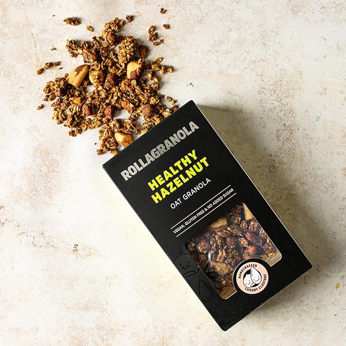 Healthy Hazelnut Granola