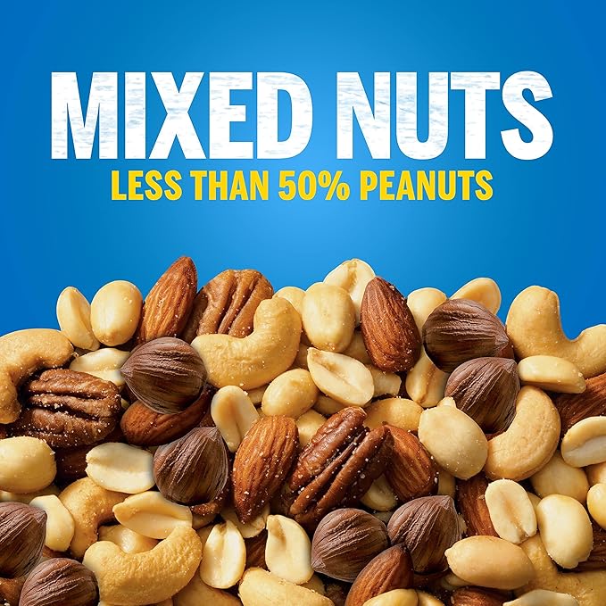 Planters Mixed Nuts Jar 27 Ounce (Pack of 2)