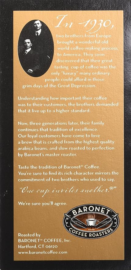 Baronet Coffee Breakfast Blend Coffee Pods Bag - Regular Light Roast - 3 Boxes of 16 Single Serve Pods - 48 Count 12 Grams - Individually Wrapped for Freshness - Rich Traditional Flavor