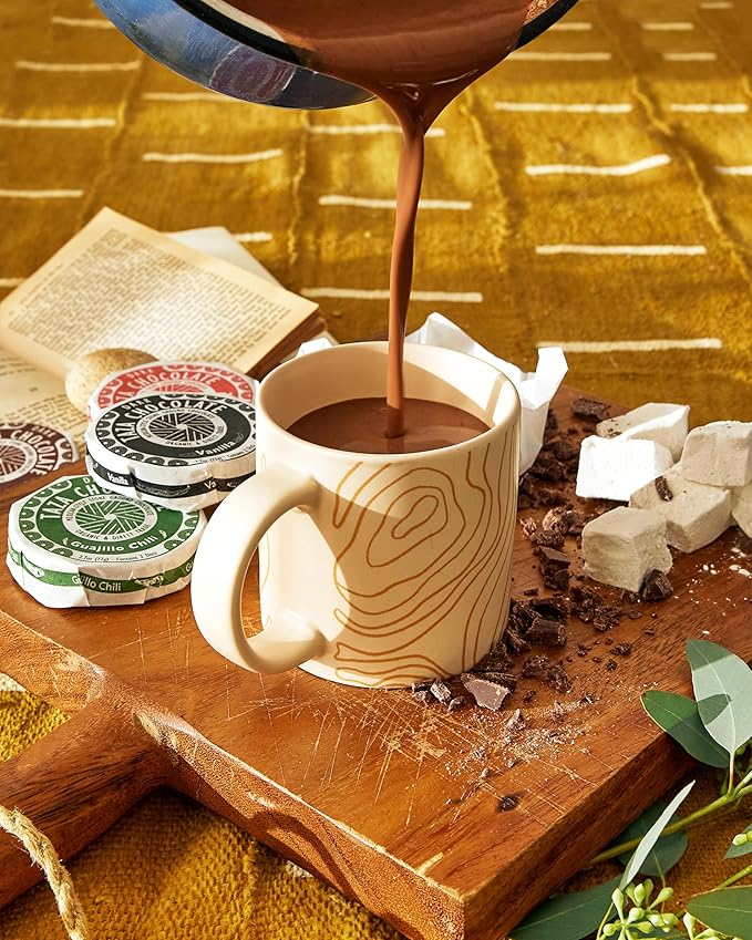 Taza Chocolate Organic Mexicano Disc 50% Dark Chocolate Cinnamon 2.7 Ounce (12 Count) Vegan