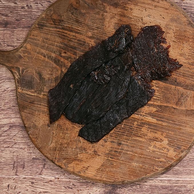 Mahogany Smoked Meats: Teriyaki Buffalo Jerky - 8oz