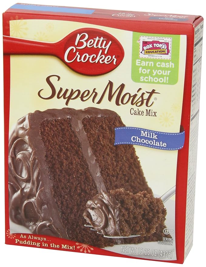 Betty Crocker Favorites Super Moist Milk Chocolate Cake Mix 15.25 oz.