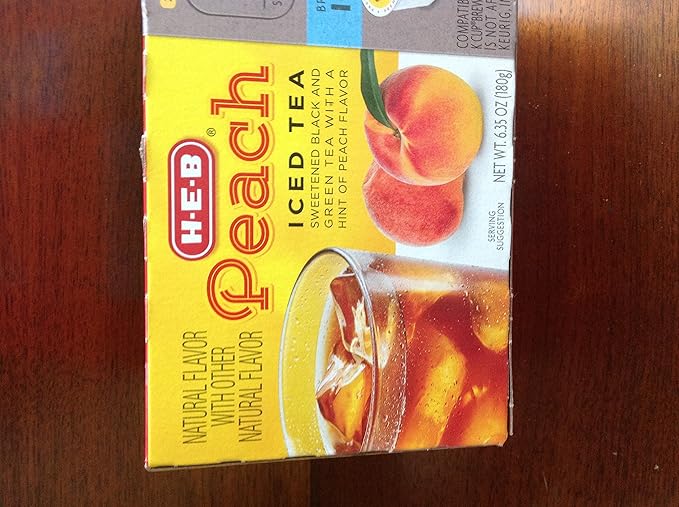 H.E.B Variety Iced Tea (Half and Half Iced Tea &amp Lemonade Raspberry Iced Tea Lemon Iced Tea Peach Iced Tea) 48 counts