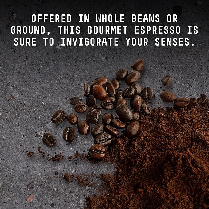 Stone Street Knee Buckling Espresso Beans High Caffeine Coffee Blend Dark Roast Whole Bean 5 LB