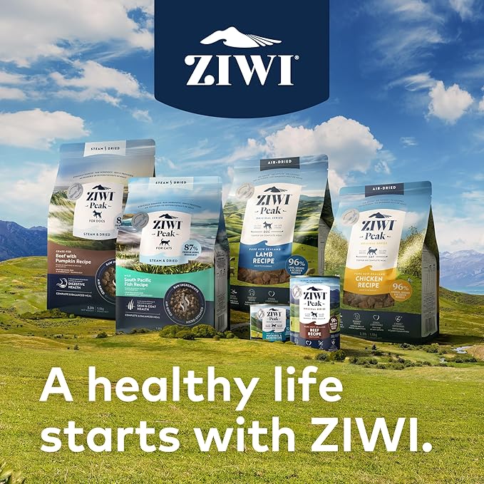 Bundle of ZIWI Peak Air-Dried Dog Food – All Natural High Protein Grain Free and Limited Ingredient with Superfoods (Venison 1.0 lb + Tripe &amp Lamb 1.0 lb)