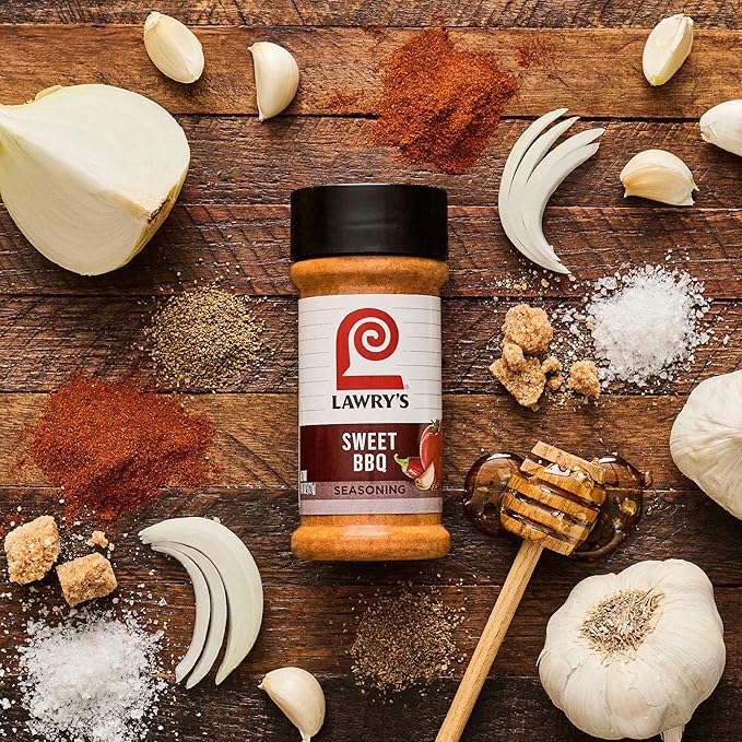 Lawry's Sweet BBQ Seasoning 4.48 oz (Pack of 6)