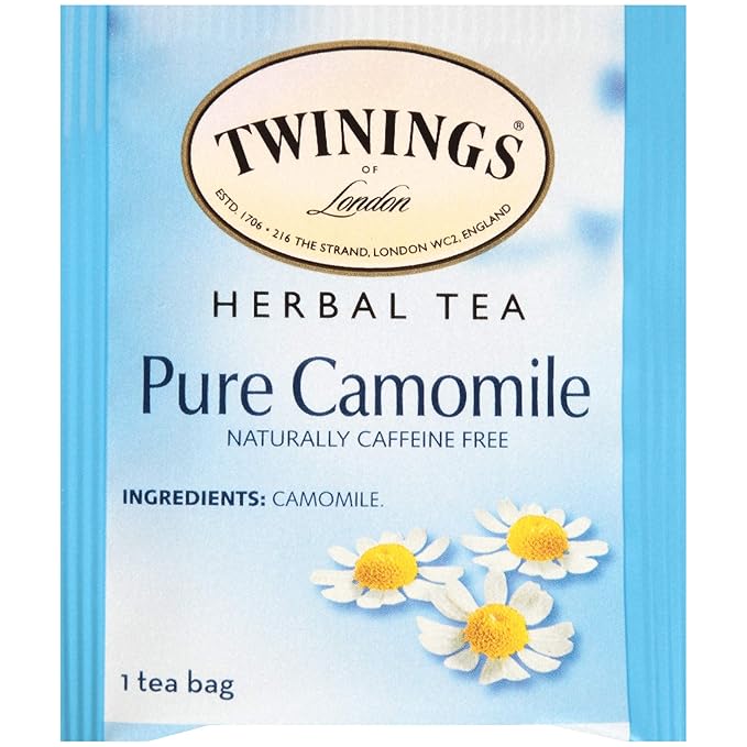 Twinings Organic Camomile Tea Bags 20 per pack - Pack of 6