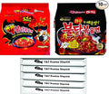 Samyang Spicy Chicken Ramen Combo / 2x Spicy &amp Original BULDAK Combo Pack of 10 With 5 TBT Premium Chopsticks (2x Spicy &amp Original)
