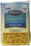 Heartland Gluten Free Fusilli 12 Ounce (Pack of 6)