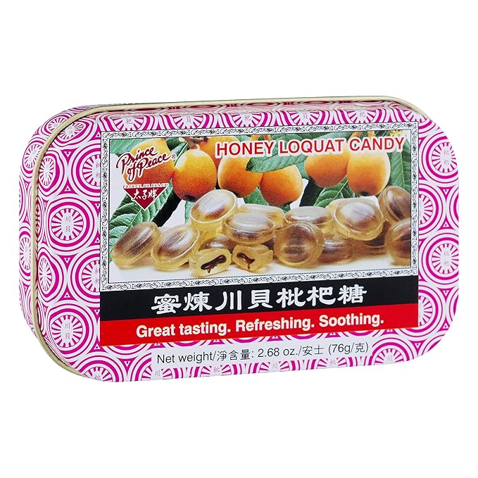 Prince of Peace Honey Loquat Candy 8 Pack