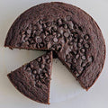 ANDY ANAND CHOCOLATIER Sugar Free Dark Chocolate Chip Cake 2.8 lbs - Gourmet Freshly Made No Preservatives Diabetic-Friendly Dessert Perfectly Boxed for Gift