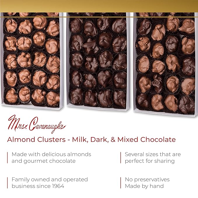 Mrs. Cavanaugh’s 3 lb Almond Clusters Milk Chocolate