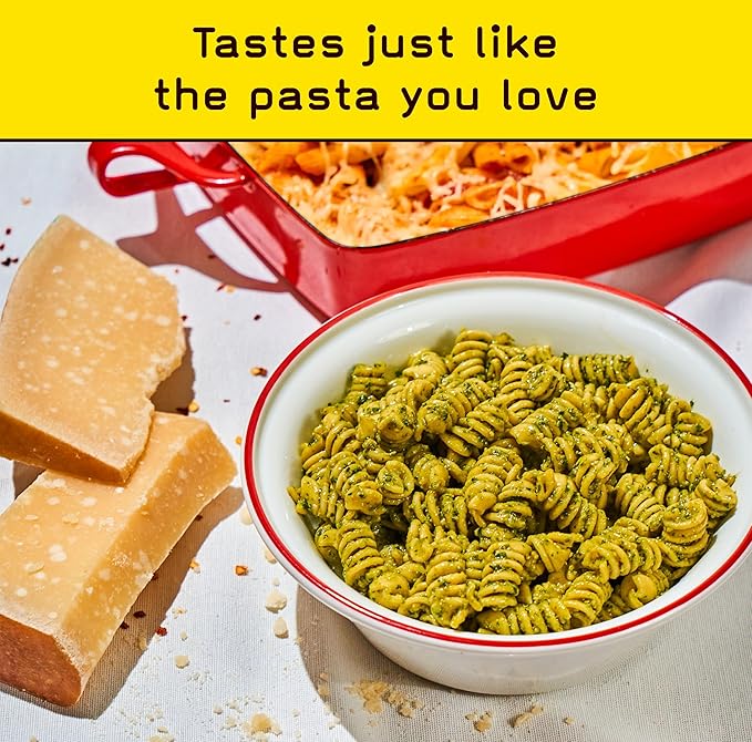 Low Carb Protein Pasta | Rotini with 17g Protein 7g Carbs | Healthy Keto Pasta Made in Italy | 3-Pack 8oz - Pete’s Pasta