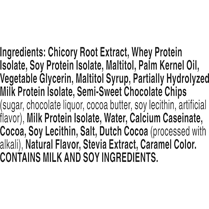 Protein One 90 Calorie Protein Bars Chocolate Chip 10 Count (Pack of 6)