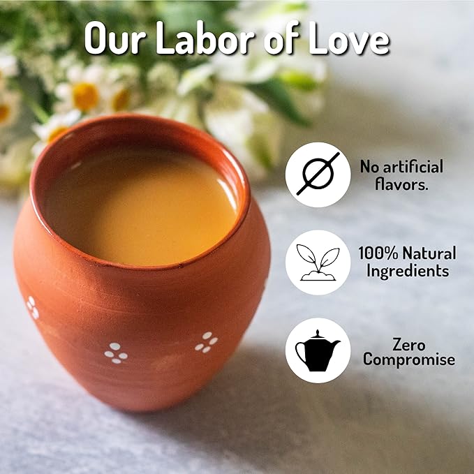 Tea India Chai Moments Milk Tea Instant Chai Tea Powder With Milk And Sugar Instant Latte Mix Flavorful Blend Of Black Tea &amp Natural Ingredients Indian Tea Individually Wrapped 10 Sachets Pack of