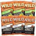 Wild Dutchman Roasted Sunflower Seeds in a Resealable Bag for Ultimate Freshness and an Easy Pour Original 6.5 oz &amp Cheddar Dill 5.5 oz (Pack of 6)