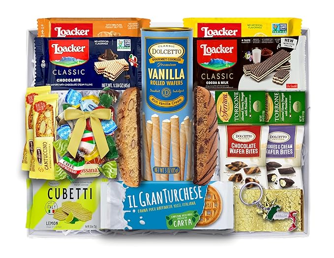 Italian Snacks Gift Basket