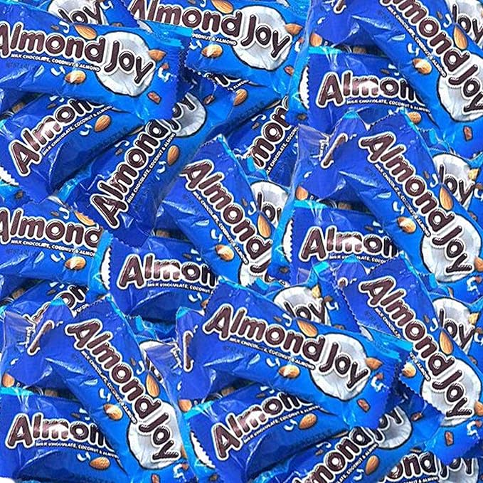 Almond Joy Bars Milk Chocolate Coconut Filled Snack Size Treats 3 Pounds