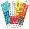 Field Trip 10 Pack Chicken and Turkey Sticks Variety Pack - Keto Paleo Gluten Free Allergy Friendly Snack - 50 to 80 Calorie High Protein Snacks 1oz