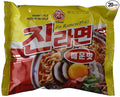 Ottogi Hot Jin Ramen Noodles 4.23 Ounce (Pack of 20)