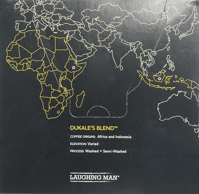 Laughing Man Dukale's Blend Coffee K-Cups (16 K-Cup Pods)