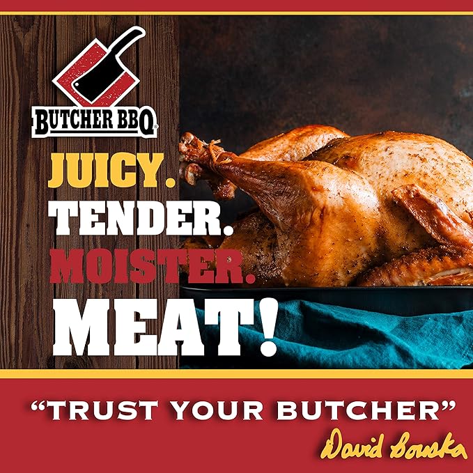 Butcher BBQ | Bird Booster Rotisserie Turkey Injector Marinade | World Championship Winning Formula | Better Than Turkey Brine | More Moisture and Flavor for Poultry | Chicken &amp Turkey Seasoning