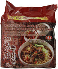 Ve Wong Instant Oriental Noodle Soup Artificial Hot Peppered Beef Flavor 14.2 Ounce