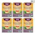 Yogi Tea Elderberry Lemon Balm Immune &amp Stress Tea - 16 Tea Bags per Pack (6 Packs) - Organic Immune Support Tea - Includes Ashwagandha Root Lemon Balm Leaf Lemongrass Licorice Root &amp More.