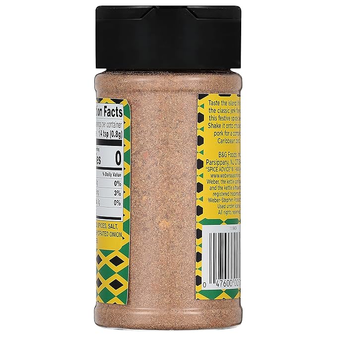 Weber Jamaican Jerk Seasoning 5.75 oz (Pack of 6)