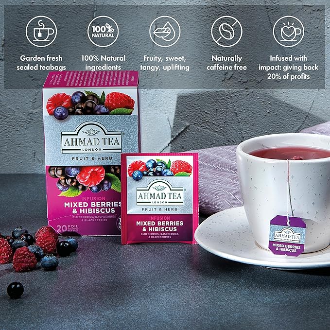 Ahmad Tea Mixed Berries &amp Hibiscus
