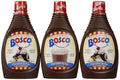 Bosco Original Chocolate Syrup 22oz Squeeze Bottle (3 Pack) Natural Cocoa | Rich &amp Thick | Gluten Free | Kosher