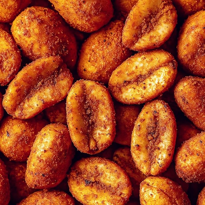 Confusion Snacks Chili Spiced Hot Peanuts – Spicy Snacks with a Hot &amp Spicy Taste Keto High Protein Seed Oil Free Gluten Free Vegan Dry Roasted Nuts 3-Pack 7oz