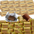Assorted flavors -Chocolate Nuggets with Toffee Almonds Extra Creamy Milk and Milk Chocolate with Almonds 2lb Bulk Nuggets (2 pounds)