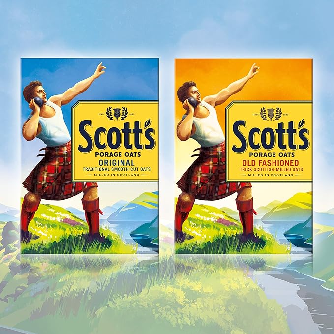Scotts Old Fashioned Oats 1 kg (Pack of 12)