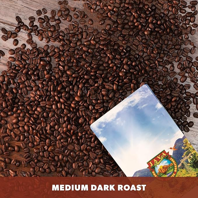 Low Acid Organic Coffee – Whole Bean Mold-Free &amp Stomach Friendly by Java Planet Cinnamon and Vanilla Medium Dark Roast Arabica Gourmet Coffee Grade A Smithsonian Bird Friendly 1LB Bag